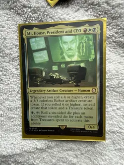 Mr. House, President and CEO - 7 Foil MTG Fallout - Image 1