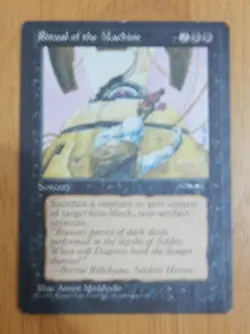 MTG Alliances Ritual of the Machine Regular English Rare unplayed nm - Image 1