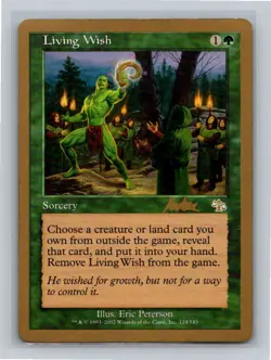 Living Wish - 2002 Brian Kibler (JUD) S World Championship Decks MP - Image 1