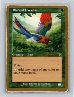 Birds of Paradise - 2002 Sim Han How (7ED) S World Championship Decks HP - Image 1