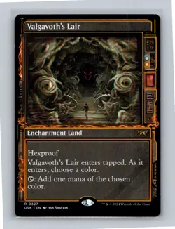 Valgavoth's Lair (Showcase) R Duskmourn: House of Horror 327 LP - Image 1