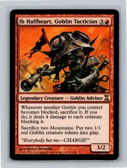 Ib Halfheart, Goblin Tactician R Time Spiral 163 LP - Image 1