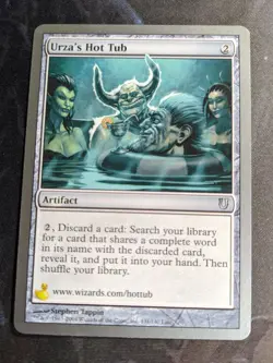 MTG Urza's Hot Tub Unhinged Regular Uncommon Lightly Played LP - Image 3