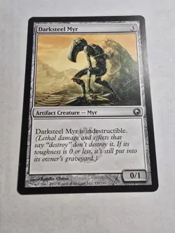 Darksteel Myr Scars of Mirrodin Regular LP/MP - Image 1