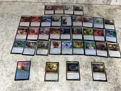 MTG Large Bloomburrow Themed Set Lot Magic The Gathering + Adjacent Critters ! - Image 1