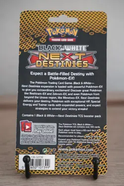 Pokemon Black & White Next Destinies Blister Pack Sealed Reshiram Art Vintage - Image 2