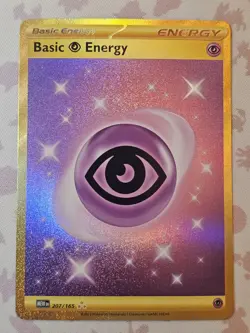 RAW Basic Psychic Energy 207/165 Sv: Scarlet & Violet 151 Holo POKEMON - Image 1