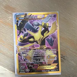 Pokemon Alakazam EX 125/124 Secret Rare Fates Collide Holo EX 160HP Card - Image 2