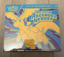 Pokemon Ascended Heroes Elite Trainer Box (ETB), New, Factory Sealed IN HAND 🖐 - Image 1