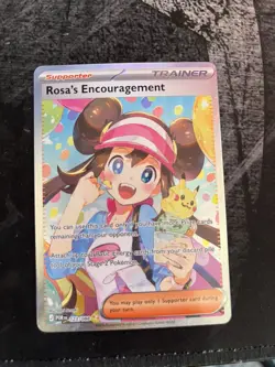 Rosa’s Encouragement SIR 123/88 POR EN Perfect Order NM Pokemon TCG English - Image 1