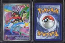 2025 POKEMON 30TH FIRST PARTNERS 044 BLACK STAR PROMO LITTEN - Image 1
