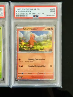 Pokemon TCG Charmander/Squirtle/Ivysaur PSA9 Gem Mint - Image 3