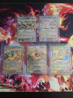 Pokemon Prismatic Evolutions ex Lot X5 NM Umbreon ex 060/131 Eevee ex 075/131 - Image 1