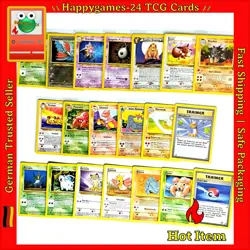 20x Pokemon Karten WOTC Sammlung gemischt div. Set TCG non Holo /V27 - Image 1