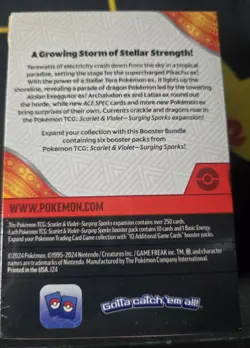 Pokemon Surging Sparks Booster Bundle - Image 2