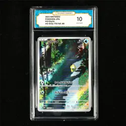 TQG 10 GEM MINT 2023 Pokemon JPN Psyduck 175/165 AR - Image 2