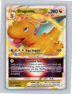 Dragonite VSTAR Ultra Rare Pokemon GO 050/078 NM - Image 1