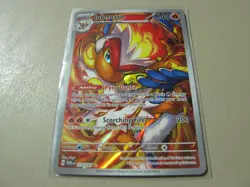 2024 POKEMON TWM EN-TWILIGHT MASQUERADE ILLUSTRATION RARE #173/167 INFERNAPE NM - Image 2