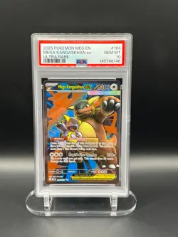 2025 POKEMON MEG EN-MEGA EVOLUTION ULTRA RARE #164 MEGA KANGASKHAN EX PSA 10 - Image 1