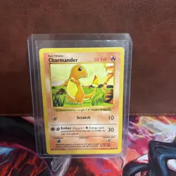 Charmander 046/102 Pokemon TCG Shadowless Base Set EXCELLENT !! - Image 1