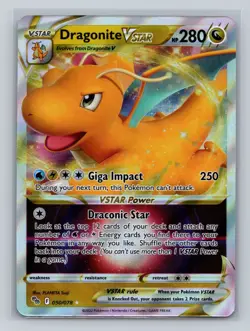 Dragonite VSTAR Ultra Rare Pokemon GO 050/078 NM - Image 1