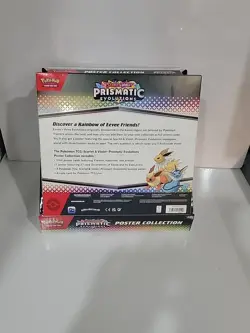 Prismatic Evolutions Poster Collection Sealed Set Of 4 Pokemon mega evolutions - Image 5