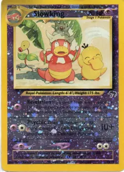 Pokemon: Southern Islands: Reverse Holofoil Slowking: MP Condition - Image 1