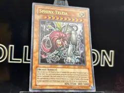 Yugioh Sphinx Teleia EP1-EN003 Ultra RARE - Holo NM - Image 4
