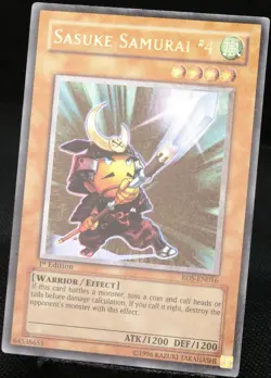Yu-Gi-Oh! Sasuke Samurai #4 RDS-EN016 1.Edition Ultimate Rare [EX] | EN 2004 - Image 3