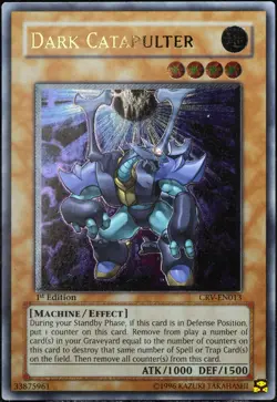 Yu-Gi-Oh! Dark Catapulter CRV-EN013 1.Edition Ultimate Rare [EX-NM] | EN 2005 - Image 1
