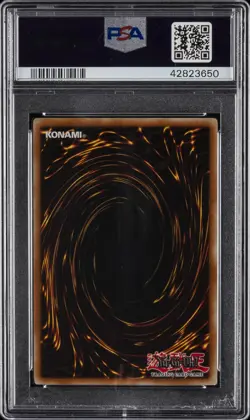 2007 YU-GI-OH! STON-STRIKE OF NEOS 1ST ED-ULTIMATE RARE FUSION DEVOURER PSA 9 - Image 2