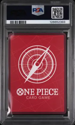 2025 ONE PIECE EN PROMOS BVB X ONE PIECE MATCH DAY '25 MONKEY D. LUFFY PSA 10 - Image 2