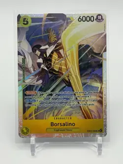 One Piece OP15 Borsalino EB04-058 SR Foil - Adventure On Kami's Island ENGLISH - Image 1