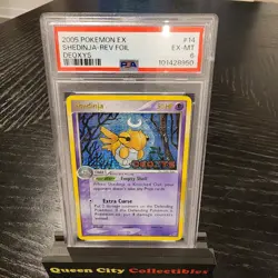 SHEDINJA - REV FOIL STAMPED - PSA 6 - 2005 Pokemon EX DEOXYS #14 - Image 1
