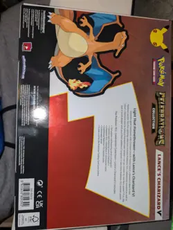 Pokemon Celebrations Collection Lance's Charizard V Promo Box English - Image 2