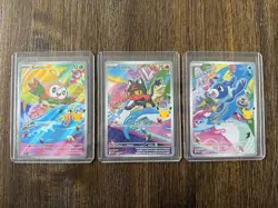 Pokemon 2026 First Partner Illustration Collection Series 1 Promos Set 043-045 - Image 1