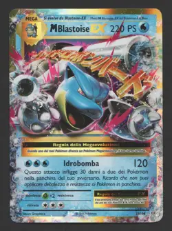 Mega Blastoise EX Evoluzioni 22/108 ITA – Carta Pokemon Ultrarara - Image 1