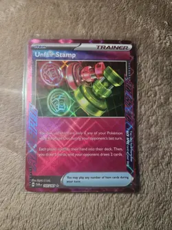 Unfair Stamp - SV06: Pokemon TCG: Twilight Masquerade (TWM) - Image 1
