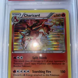 2013 POKEMON LEGENDARY TREASURES CHARIZARD #19 HOLO PSA 9 MINT #142018126 - Image 3