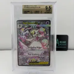 2025 Pokemon Mega Gardevoir EX #178 Mega Evolution SIR Gem Mint BGS 9.5 - Image 1
