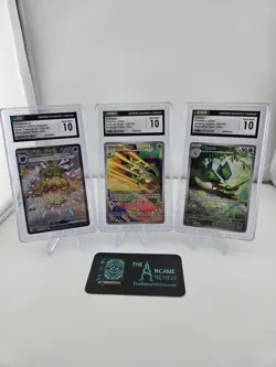 Pokemon TCG Graded Lot 40 CGC Slabs Avg Grade 9 Pikachu Gengar Jolteon Eevee - Image 2