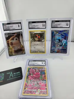 Pokemon TCG Graded Lot 40 CGC Slabs Avg Grade 9 Pikachu Gengar Jolteon Eevee - Image 3
