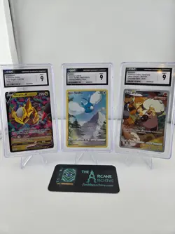 Pokemon TCG Graded Lot 40 CGC Slabs Avg Grade 9 Pikachu Gengar Jolteon Eevee - Image 5
