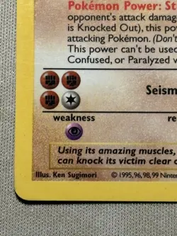 Pokemon TCG Machamp Base Set 8/102 Holo 1st Edition Holo Shadowless MP - Image 4