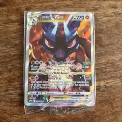 Pokemon TCG Lucario VStar SWSH291 Black Star Promo Sealed NM - Image 1