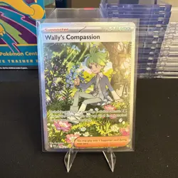 Pokemon TCG Wally's Compassion 186/132 Me01 Special Illustration Rare Full Art … - Image 1
