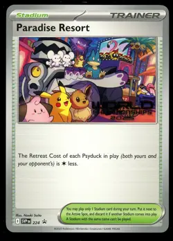 Pokemon World Championship 2025 English Paradise Resort SVP 224 Anaheim Promo - Image 1