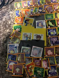 pokemon vintage sticker bundle job lot - Image 5