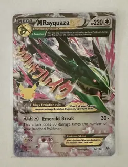 Pokemon Rayquaza EX 76/108 Celebrations NM 🔥🔥 - Image 1