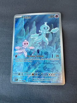 2025 Pokemon TCG - Frillish #126/086 S&V: White Flare Illustration Rare NM/M - Image 1
